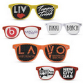 Nightclub Sunglasses w/ Custom Printed Lenses